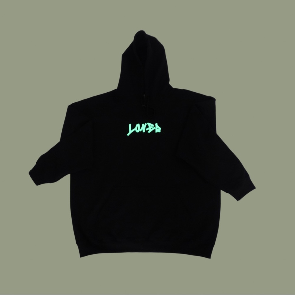 Unisex “LONER” Glowing Hoodie